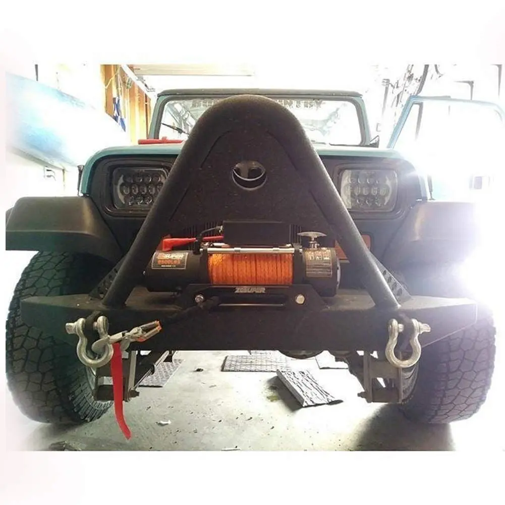 ZESUPER Universal 10" Aluminium Winch Hawse Fairlead for 8000-13000LBS Winch | Aluminium, Synthetic Rope Compatible - view 8