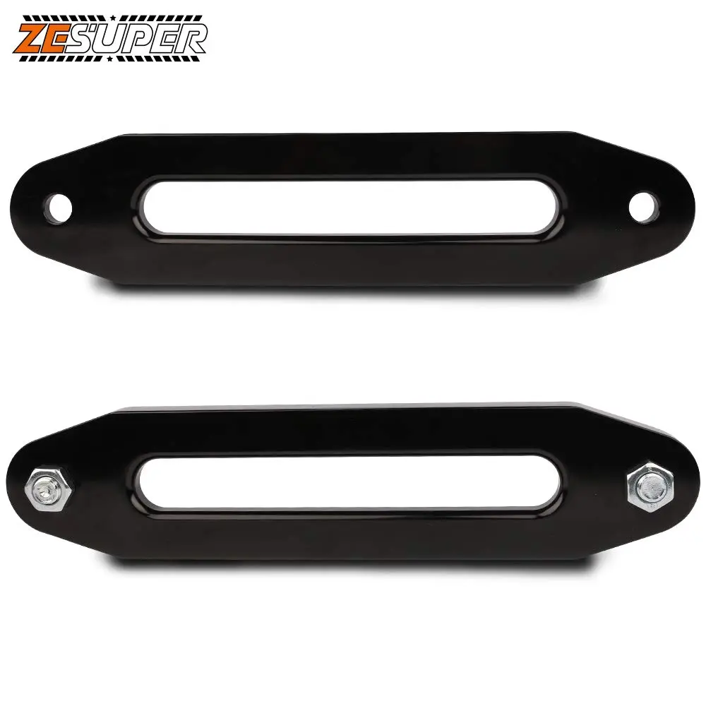 ZESUPER Universal 10" Aluminium Winch Hawse Fairlead for 8000-13000LBS Winch | Aluminium, Synthetic Rope Compatible - view 4