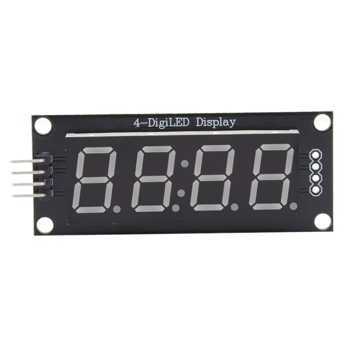 Hyuduo 4-Digit 7-Segment LED Display Module with TM1637 IC, Blue LEDs | Raspberry Pi Compatible - view 2