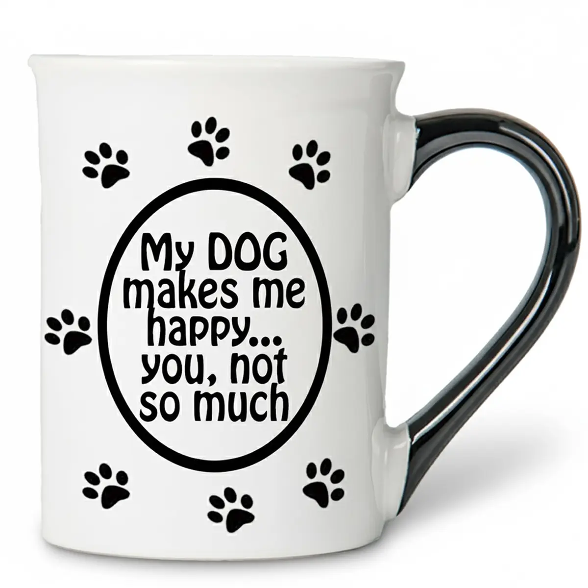 Cottage Creek Ceramic Dog Coffee Mug 16oz | Funny Dog Lover Gift for Men & Women - main product image