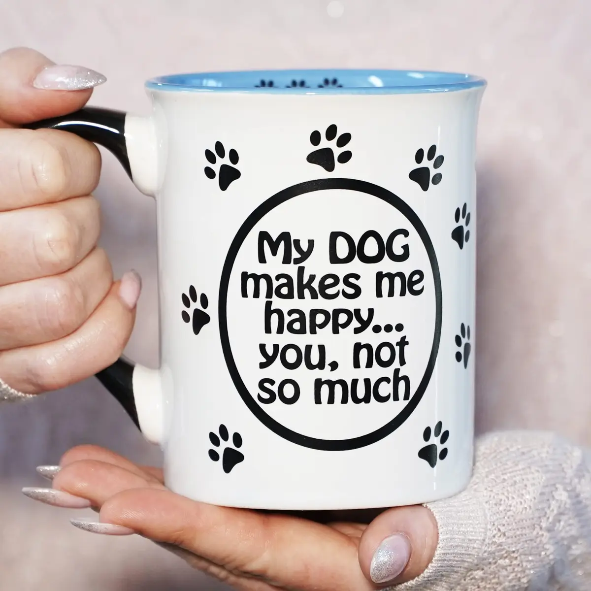 Cottage Creek Ceramic Dog Coffee Mug 16oz | Funny Dog Lover Gift for Men & Women - view 7