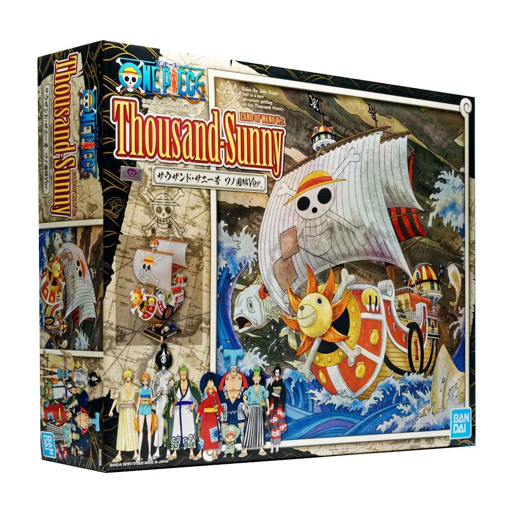Bandai Hobby One Piece Thousand Sunny (Land of Wano Ver.) Model Kit | Wano Arc Ship & Pirates - view 2