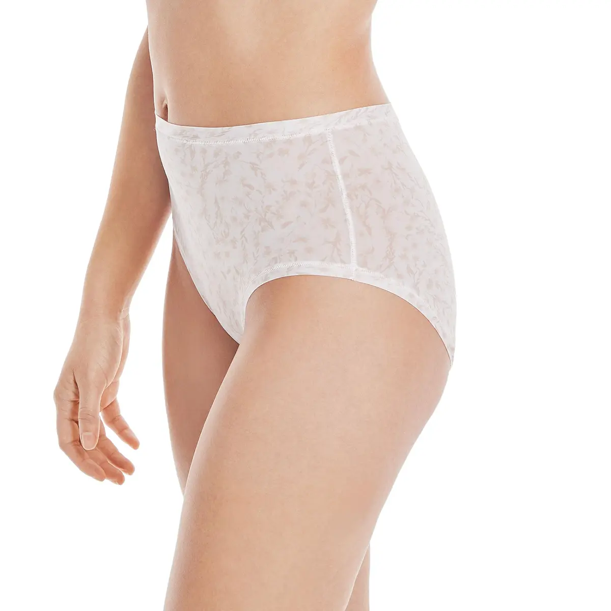 Hanes Women's ComfortFlex Fit Stretch Briefs Panties, Microfiber, Assorted, X Large | Breathable, No-ride-up, Tagless - view 4