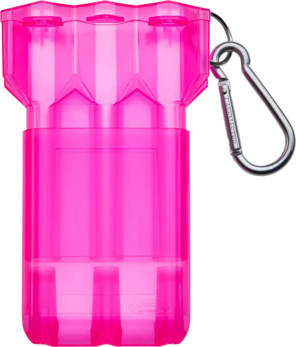 Casemaster Nomad Adjustable Dart Case Neon Pink | Fits Steel & Soft Tip Darts Up to 6.5 Inches - main product image