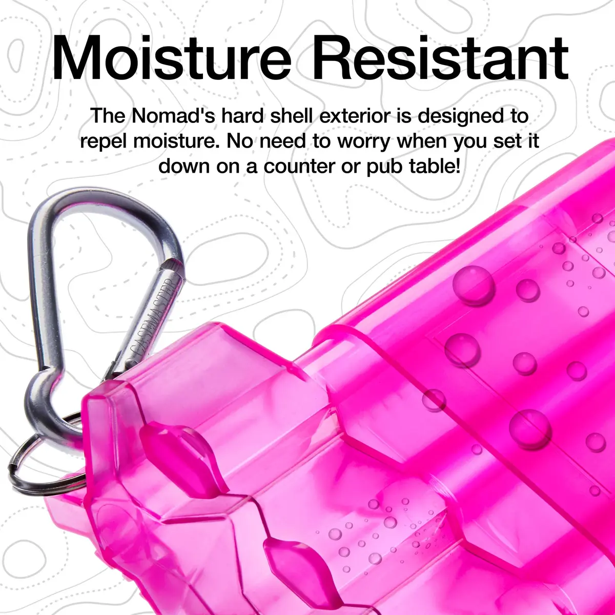 Casemaster Nomad Adjustable Dart Case Neon Pink | Fits Steel & Soft Tip Darts Up to 6.5 Inches - view 5