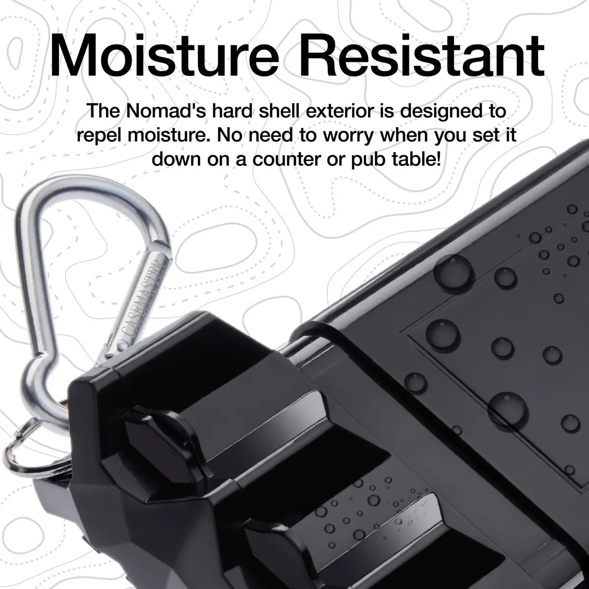 Casemaster Nomad Adjustable Dart Case Black | Fits Steel & Soft Tip Darts, 3 Darts, 6.5" - view 5