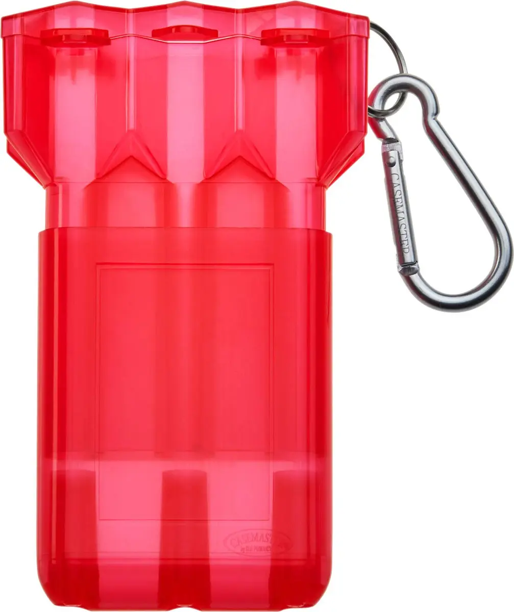 Casemaster Nomad Adjustable Dart Case Red | Slim, Stylish, Fits 3 Darts Up to 6.5 Inches - main product image