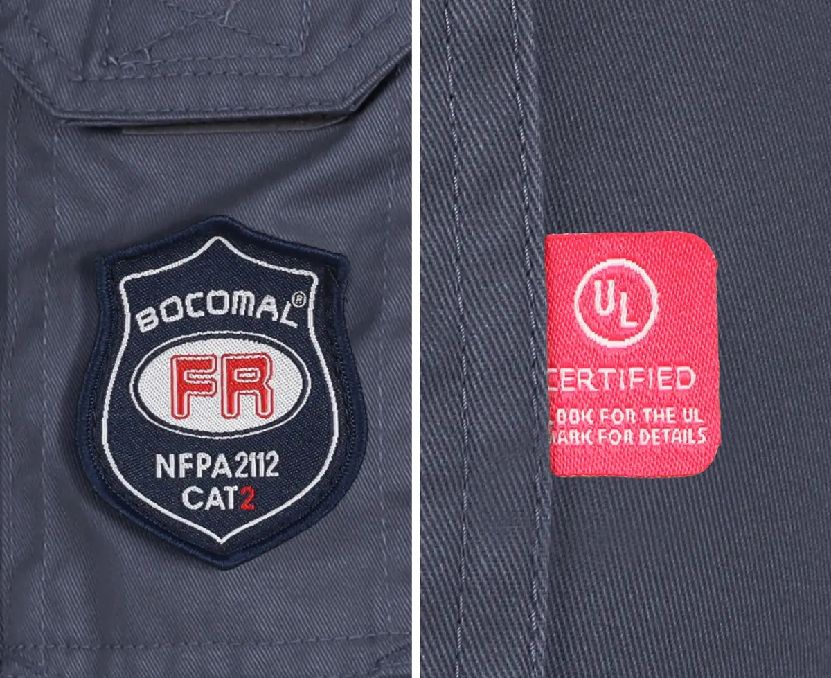 BOCOMAL Men's Flame Resistant Cargo Pants 32W x 30L | NFPA 2112 Certified, Water & Oil Resistant - view 7