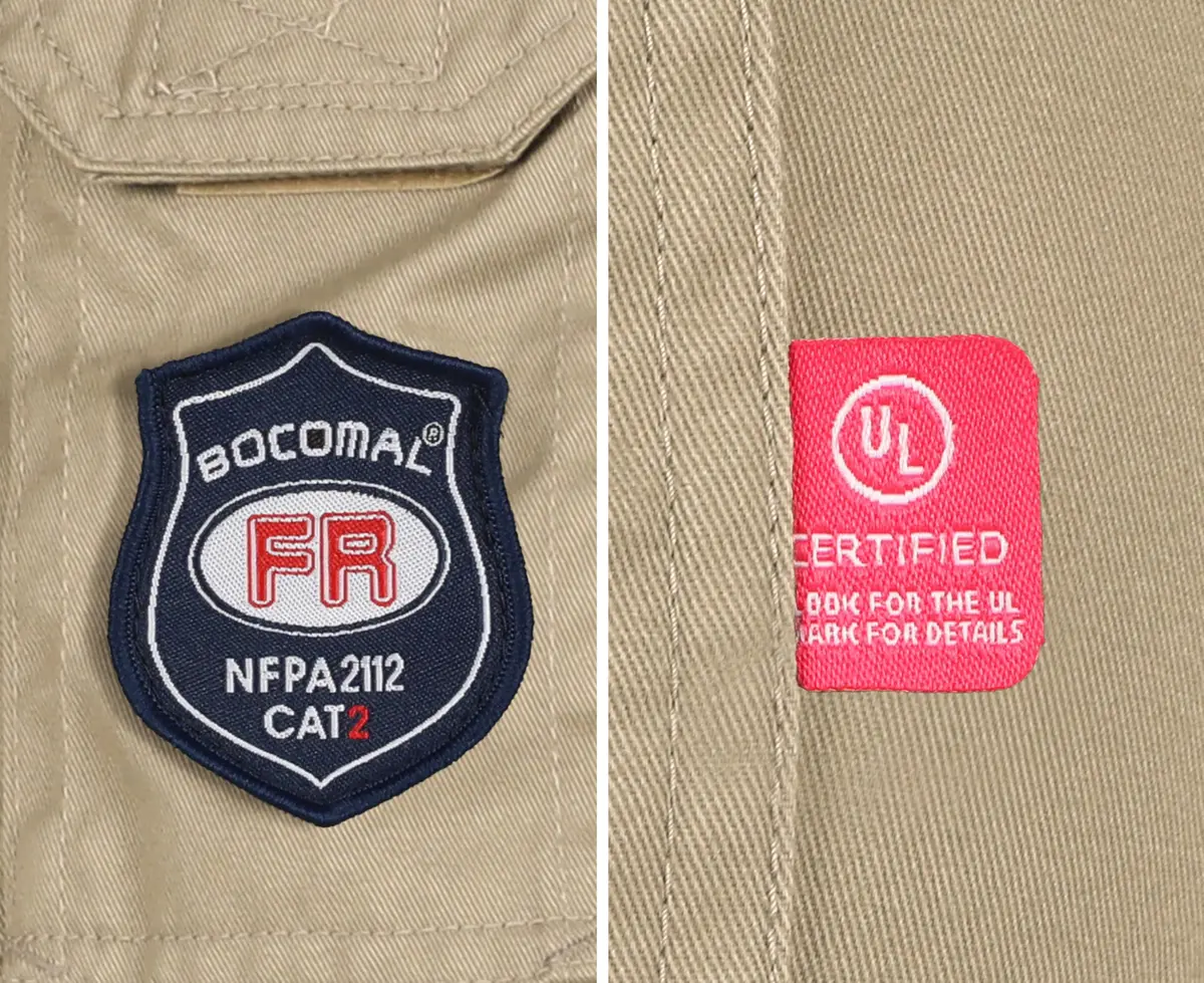 BOCOMAL Men's Flame Resistant Cargo Pants 32W x 32L | NFPA 2112 Certified, Water & Oil Resistant - view 6