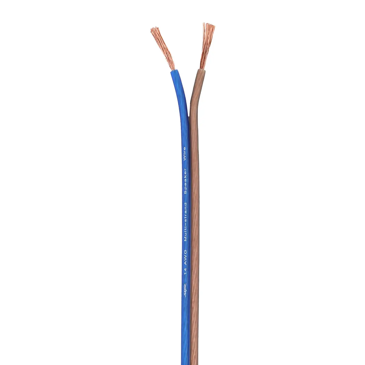 Skar Audio 14 Gauge AWG Audio Speaker Wire - 30 Feet (Blue/Brown) | High-Quality Copper Clad Aluminum - view 5