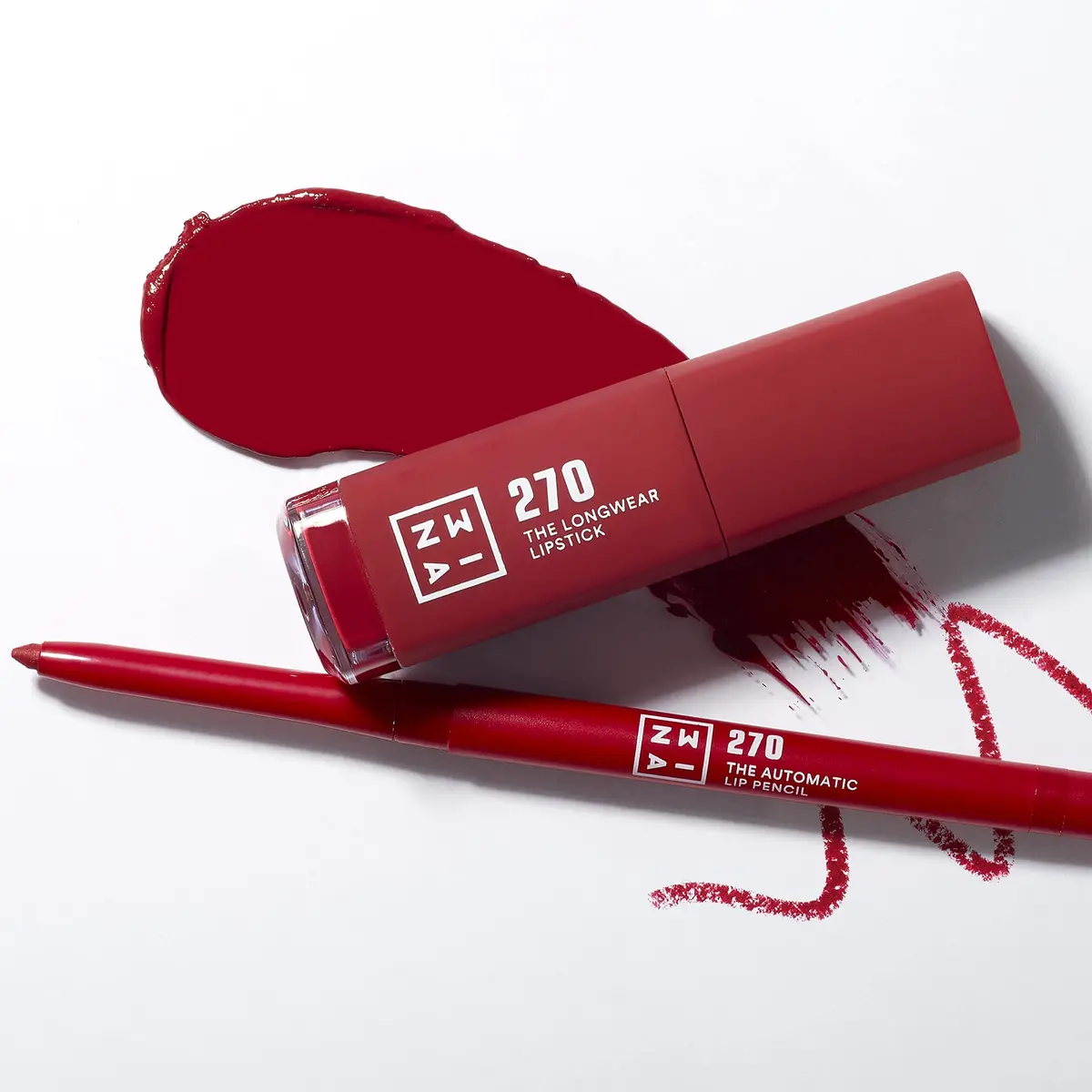 3INA The Longwear Lipstick - Matte Lipstick for Women - Moisturizing with 12-Hour Long Wear - Transfer-Proof and Highly Pigmented - 0.23 oz | Matte Finish, Hydrating, Long Lasting - view 5