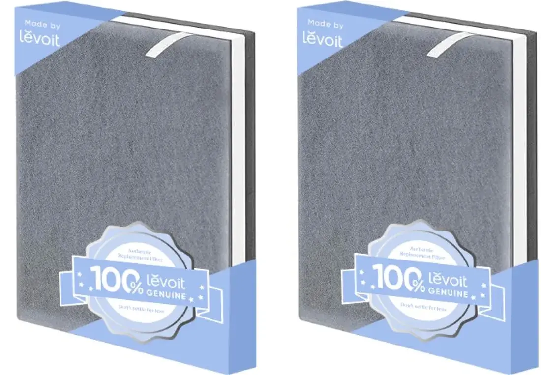 Levoit Vital 100 Air Purifier Replacement Filter 2 Pack | AHAM Verified True HEPA & Activated Carbon - main product image