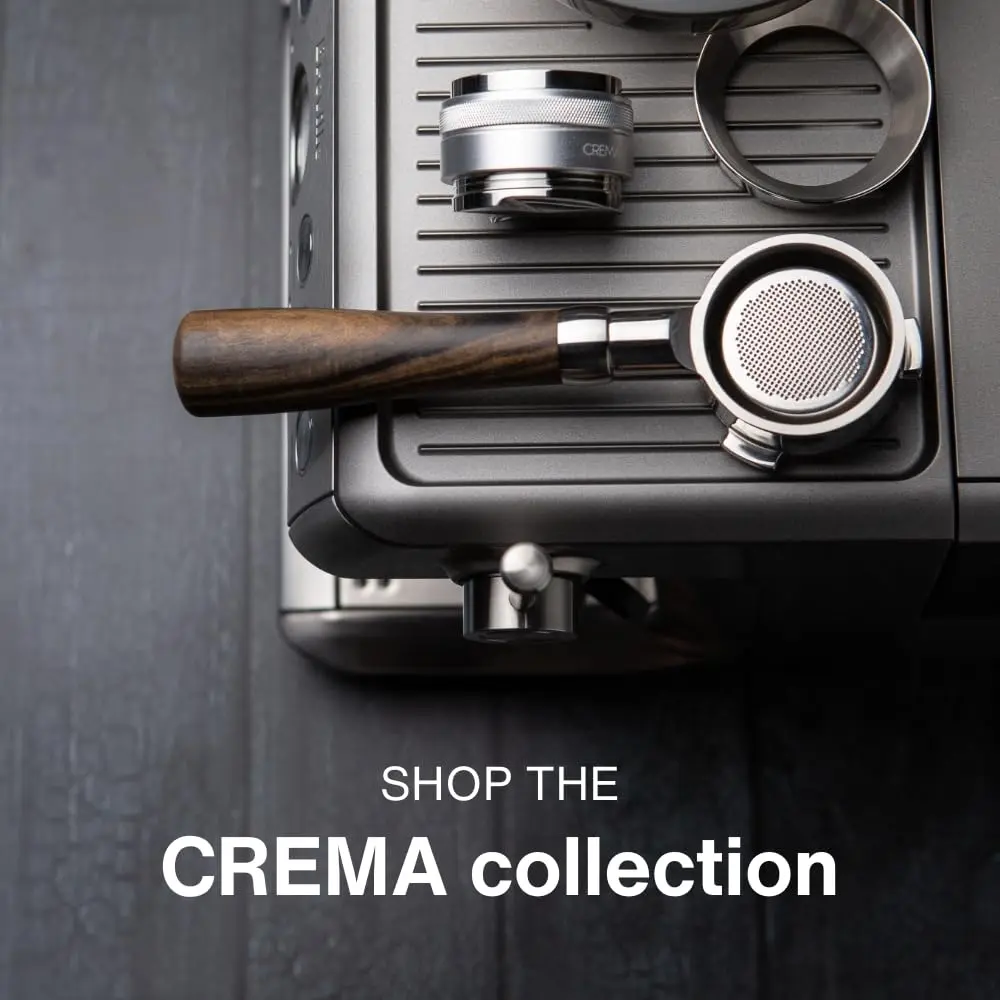 CREMA 51mm Coffee Distributor & Hand Tamper for Delonghi | Black | 1lb 3oz (595g) - view 6