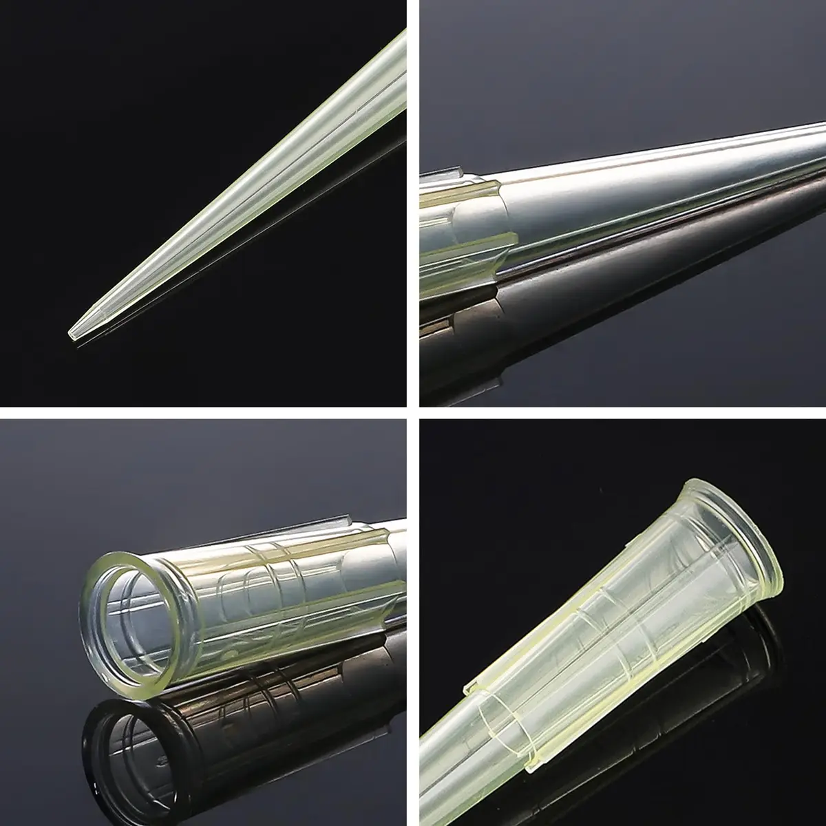 PRECIPETTE 200ul Universal Pipette Tips Yellow 1000pcs | Non-Pyrogenic, DNAse/RNAse Free - view 4