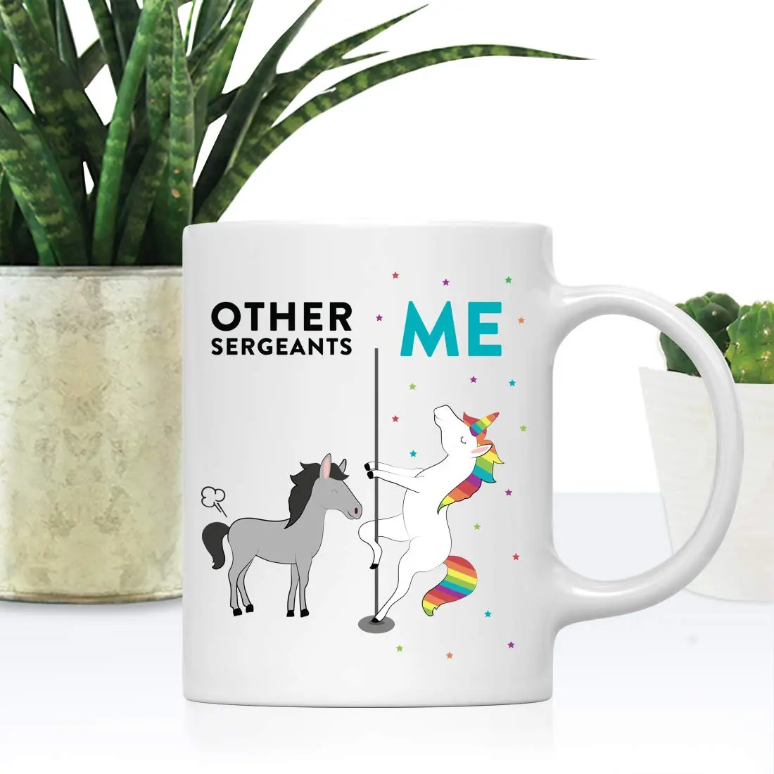Andaz Press Funny Quirky 11oz Ceramic Coffee Mug | Humorous Gift for Adults - view 2