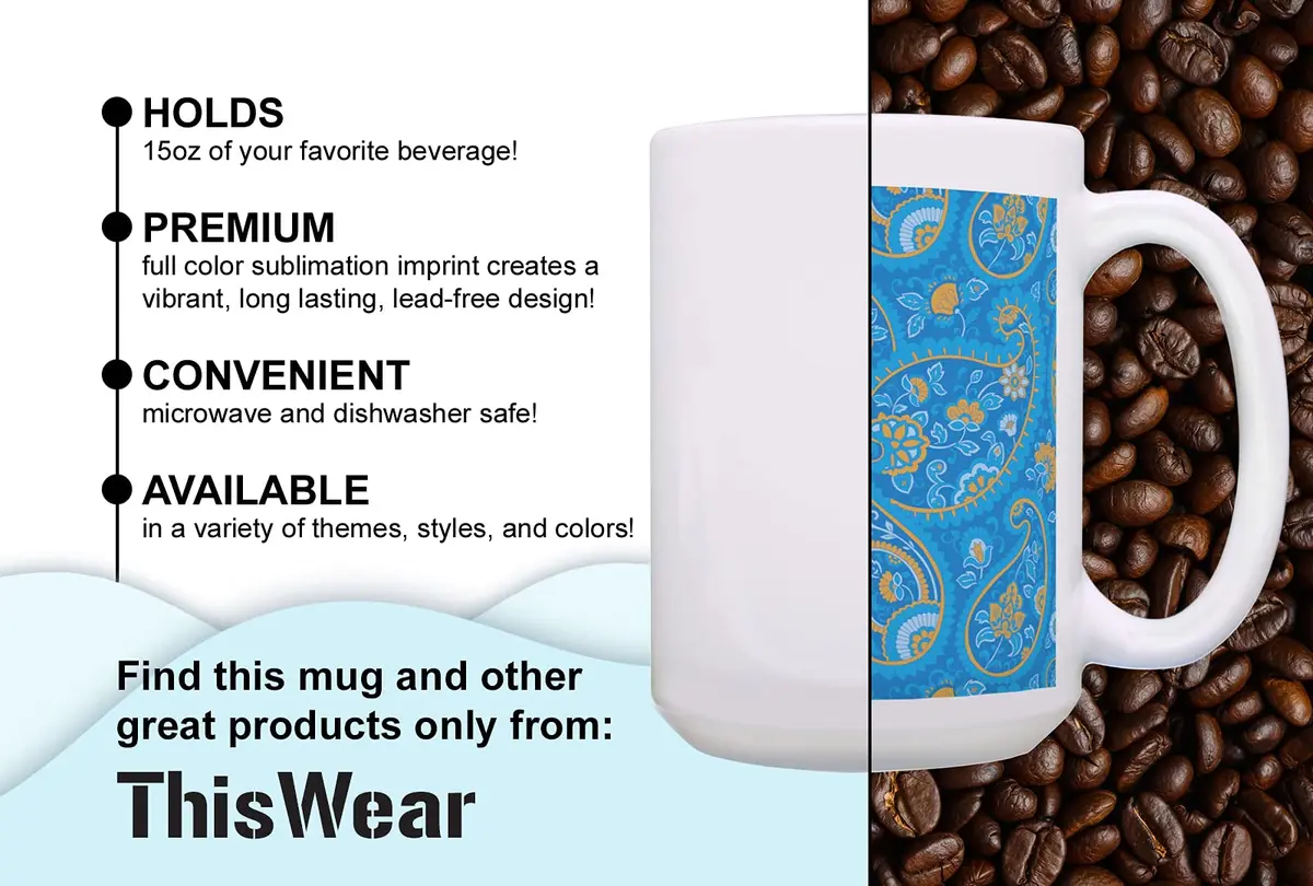ThisWear Aunt Uncle Nutritional Facts Label 15oz Coffee Mug - 2 Pack | Funny Gift for Aunt & Uncle - view 8