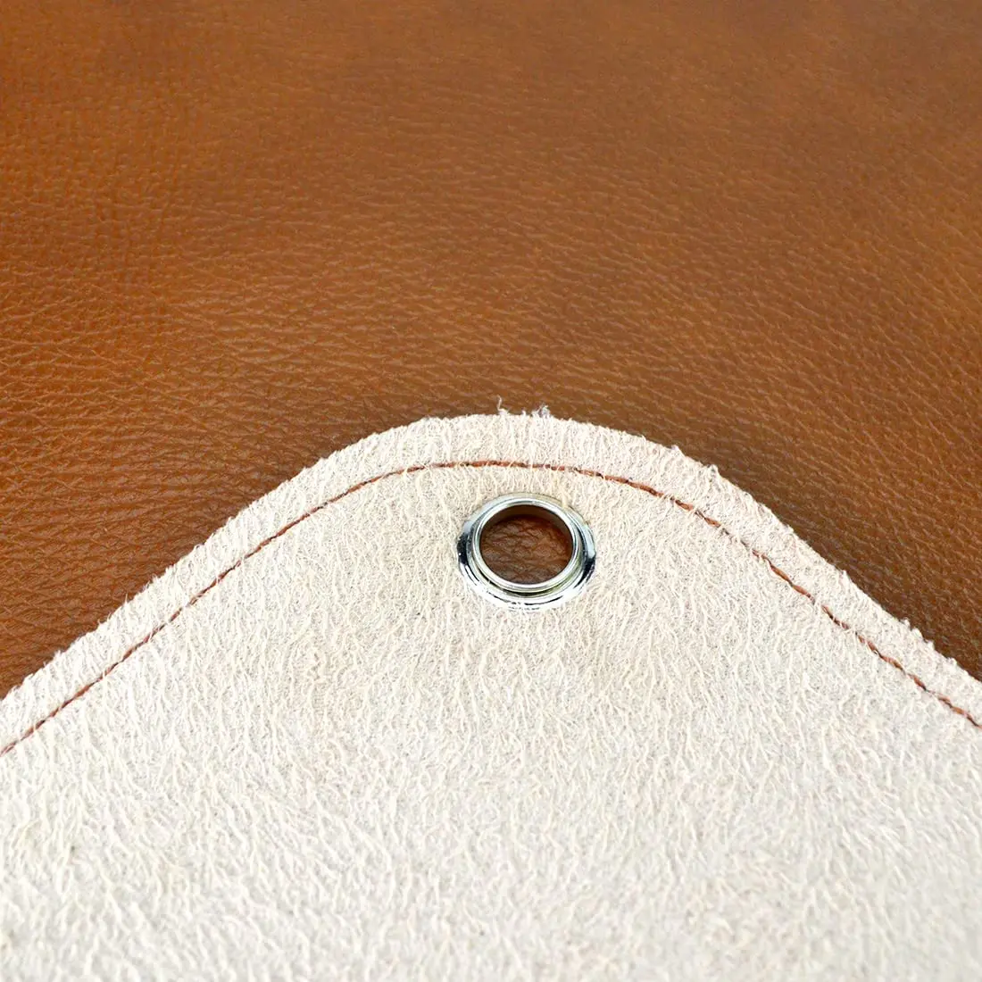 Linkidea Vegan Leather Splat Mat 39'' x 39'' Waterproof Floor Protector for Indoor Outdoor Use - view 4