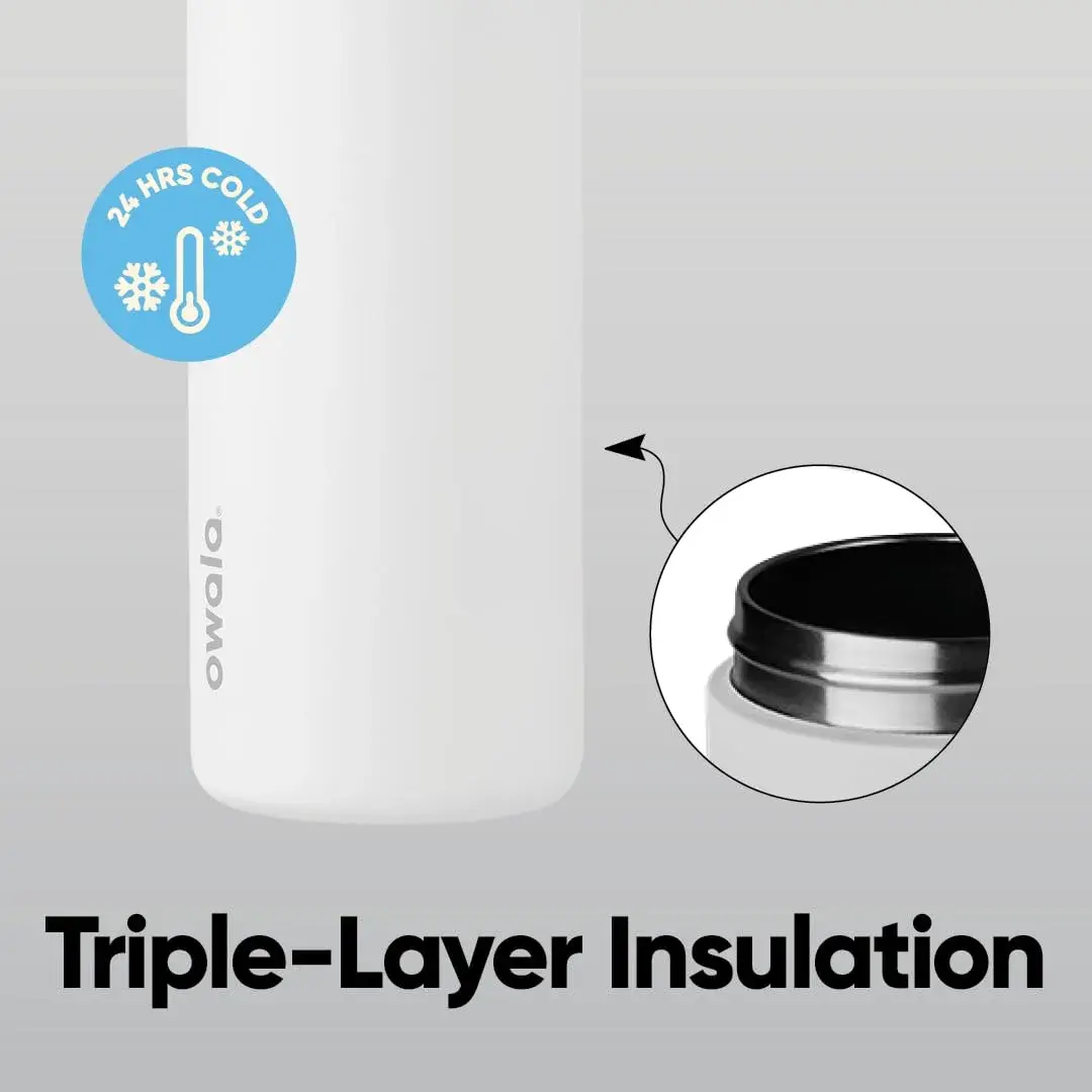 Owala FreeSip Insulated Water Bottle 32 oz (946 ml) | Locks for Travel - view 4