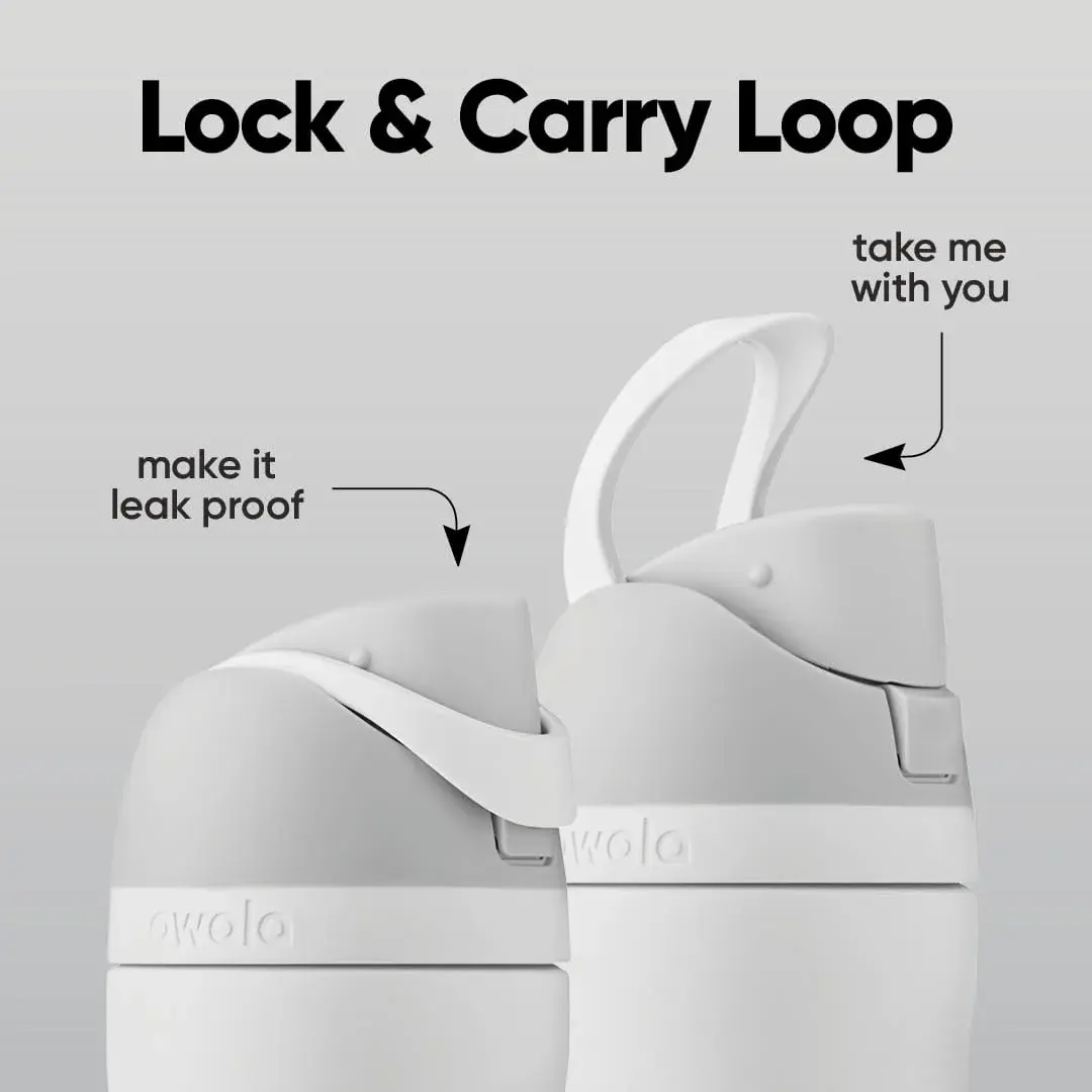 Owala FreeSip Insulated Water Bottle 32 oz (946 ml) | Locks for Travel - view 3