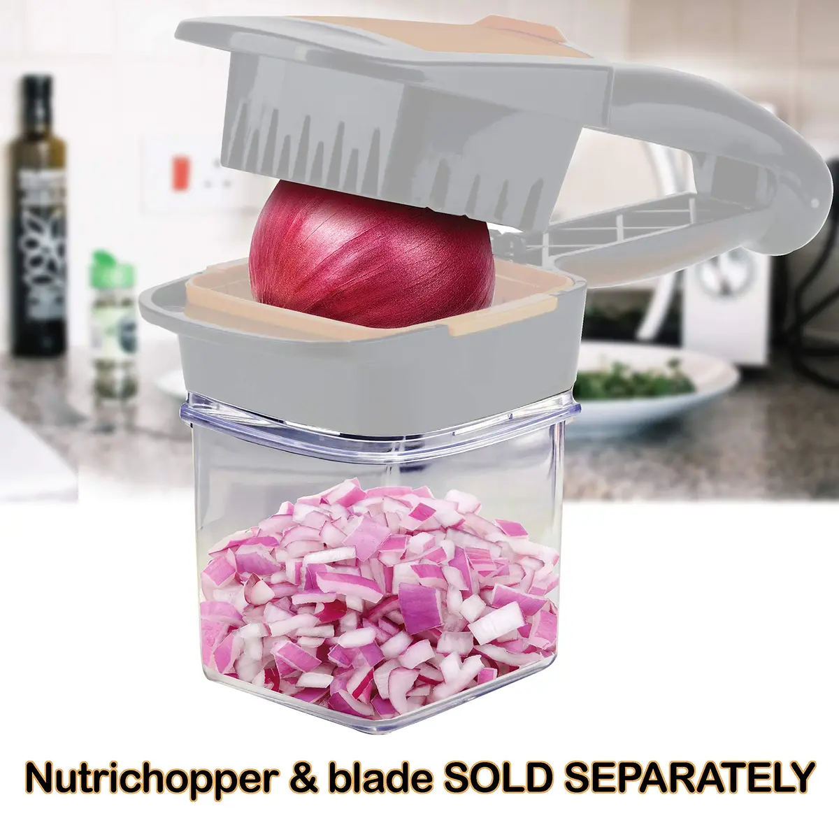 Nutrichopper Transparent Container 2-Pack with Airtight Locking Lid, Dishwasher Safe, Food Grade Acrylic - view 2