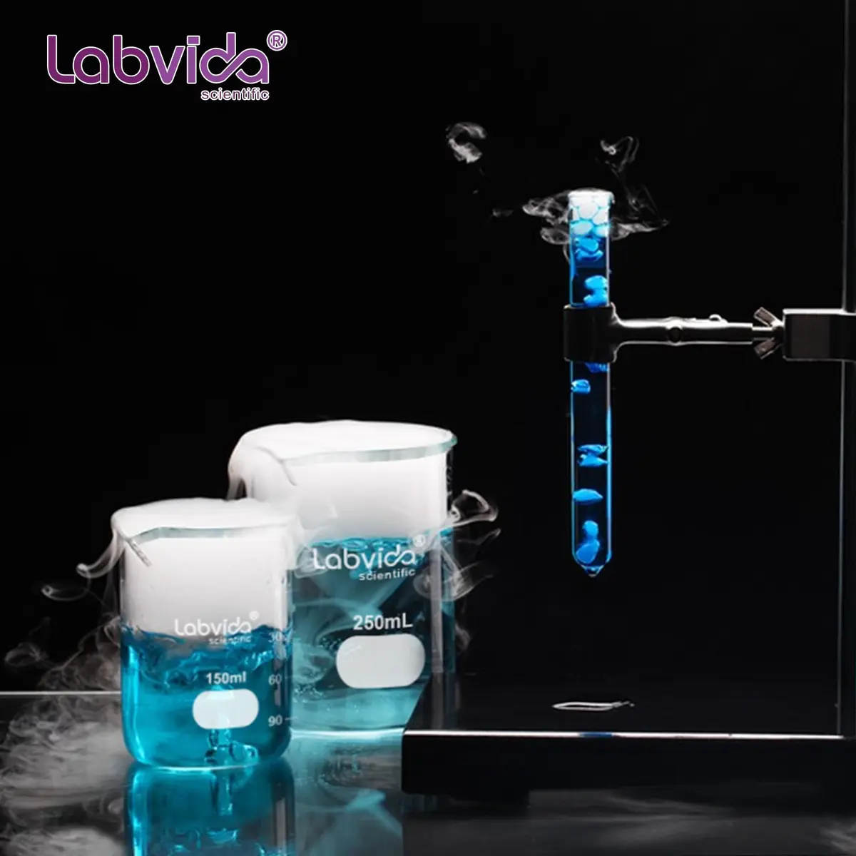 Labvida Griffin Low Form Glass Beaker 5000ml | ASTM E960 Compliant, Borosilicate, High-Temperature Resistance - view 6