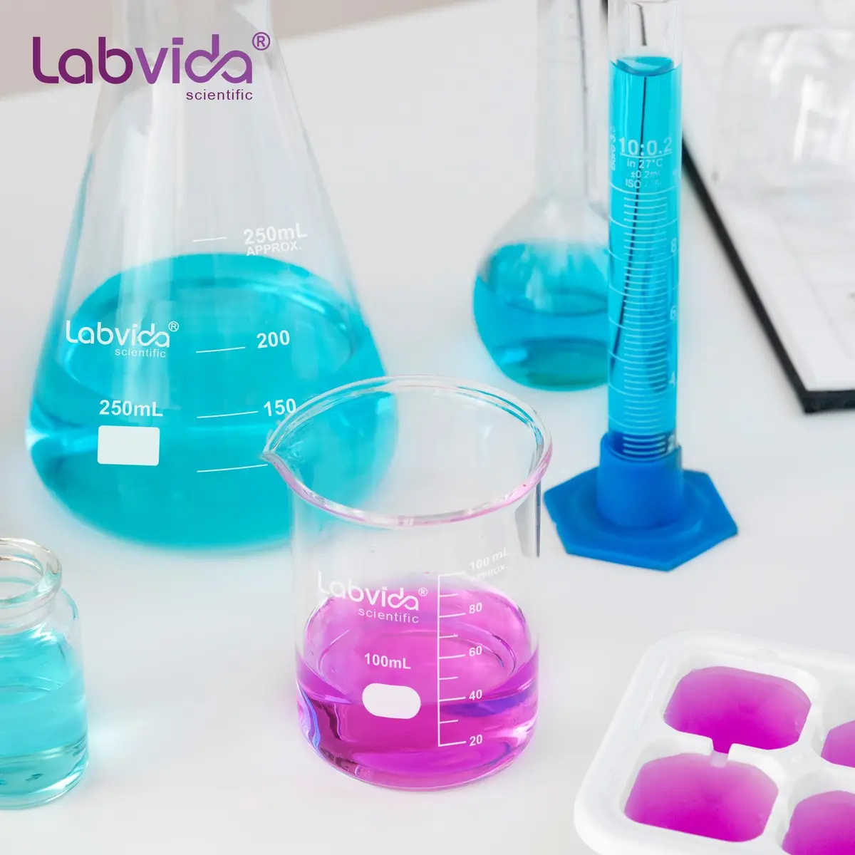 Labvida Griffin Low Form Glass Beaker 5000ml | ASTM E960 Compliant, Borosilicate, High-Temperature Resistance - view 4
