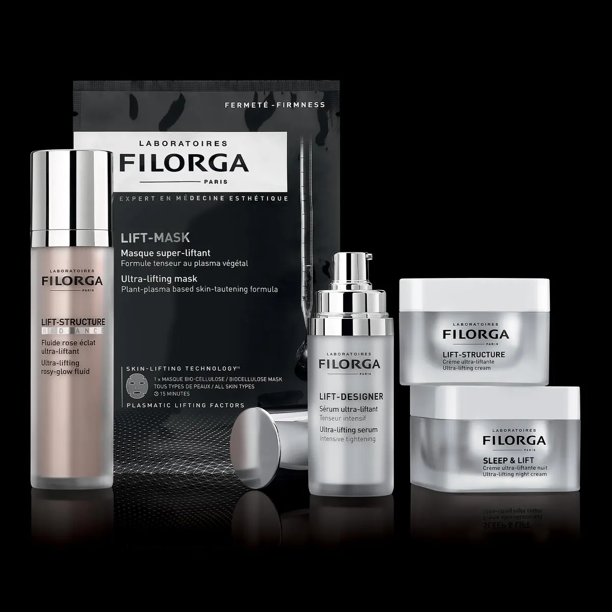 Filorga Lift-Mask Anti-Aging Sheet Mask with Hyaluronic Acid, Collagen & Antioxidants, 0.67 oz | Visibly Lifted & Plumped Skin - view 3