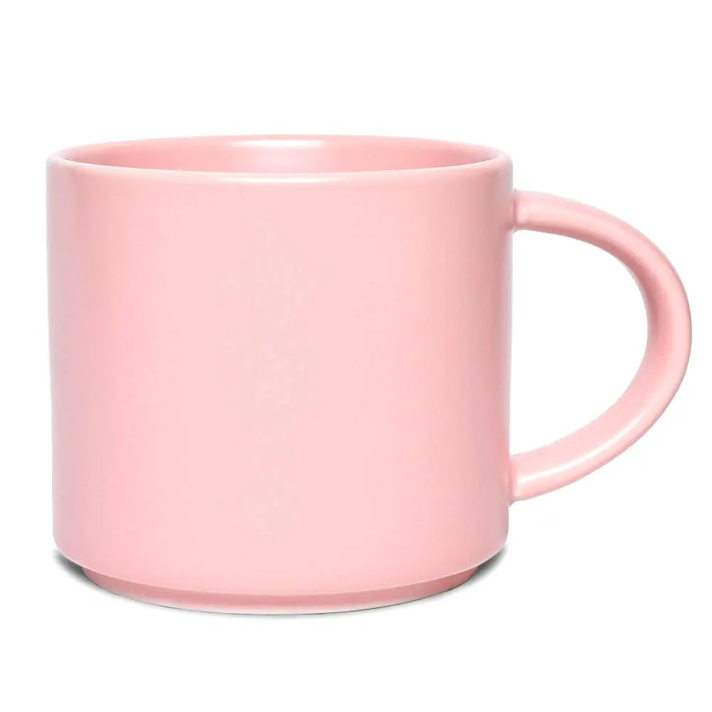 Bosmarlin Matte Ceramic Coffee Mug 385ml (13 oz) | Dishwasher & Microwave Safe - main product image