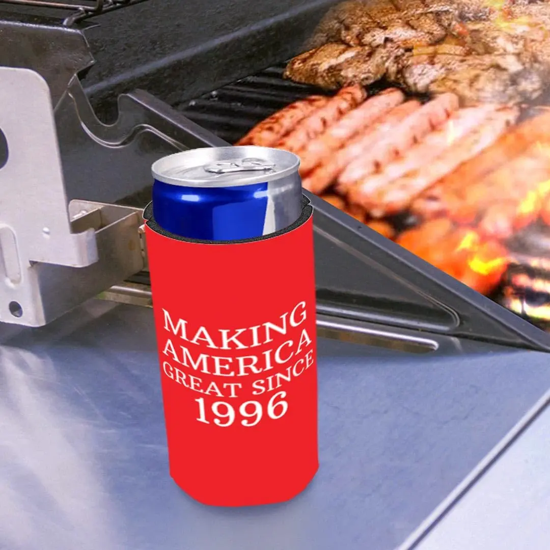 Birthday Gifts For All MAG Since 1996 Slim Can Coolers - 2-Pack | Insulated, Durable & Fits Most 12 oz Cans - view 8