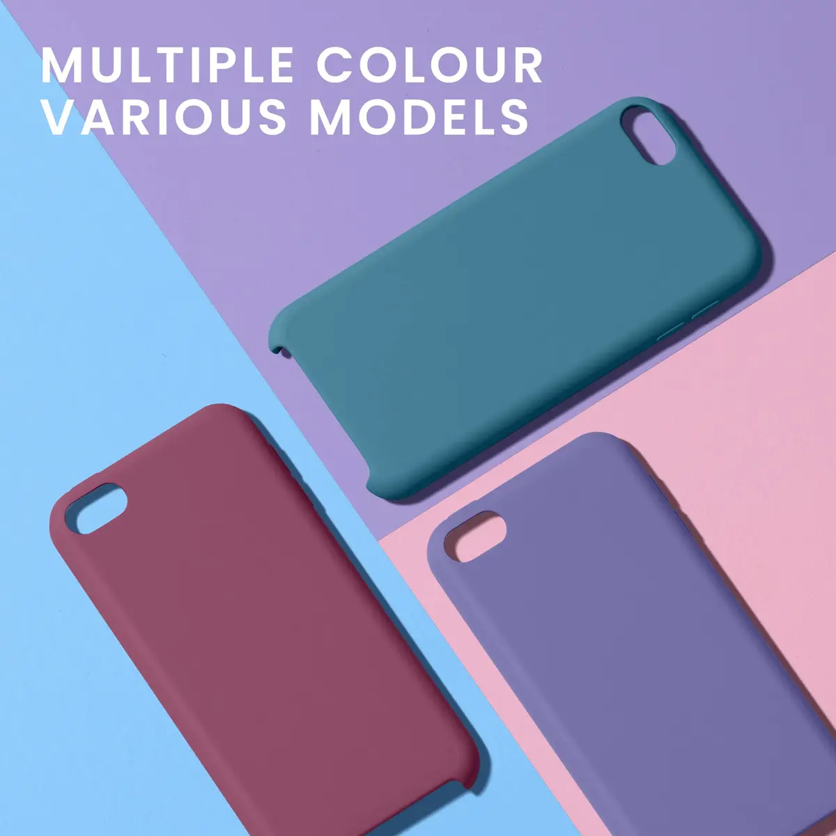 kwmobile TPU Silicone Case Compatible with Apple iPod Touch 6G / 7G | Light Blue Matte, Soft Flexible Protective Cover - view 4