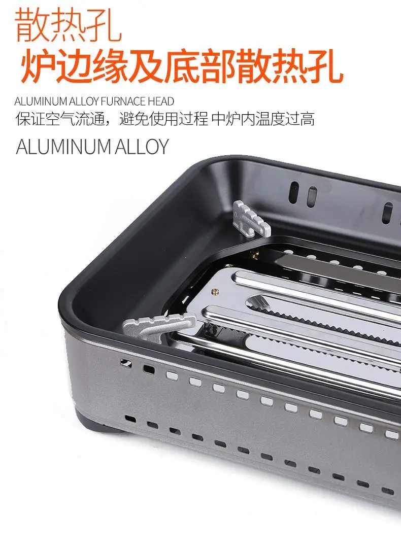 Maxsun Portable Tabletop Gas Stove 7250BTU | Outdoor/Indoor Camp Stove with Carrying Case - view 4