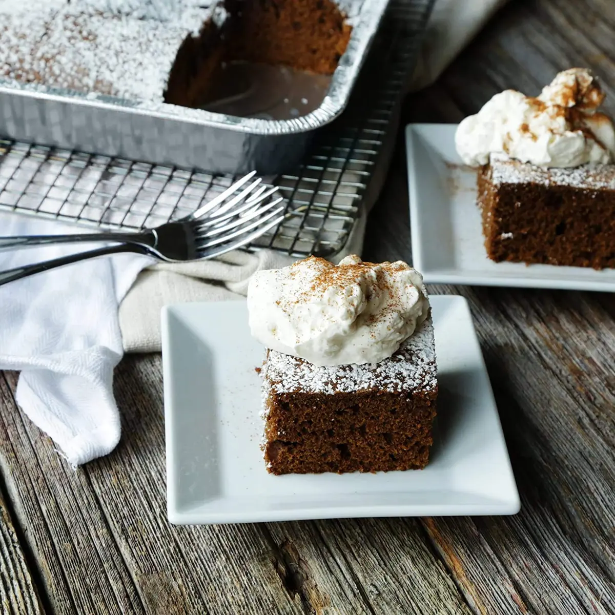 Fig & Leaf Heavy Duty Aluminum Foil Square Cake Pans 8” x 8” | Disposable & Recyclable - view 4