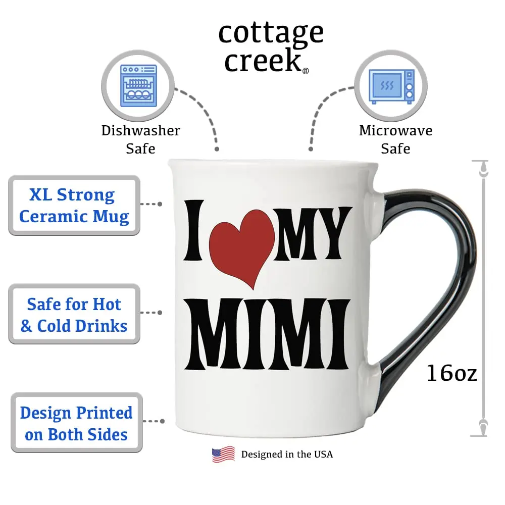 Cottage Creek I Love My Mimi Mug 325ml (11 fl oz) | Best Grandma Gift - view 2