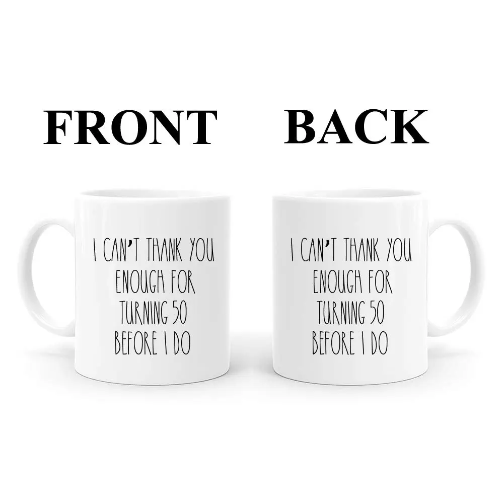 joey 50th Birthday Mug 11 oz | Funny 50 Year Old Gift for Men & Women - view 2