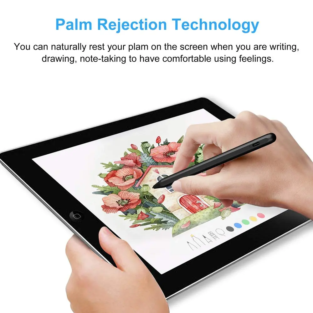 FOJOJO Stylus Pen for iPad 2026-2018 | Fast Charge, Palm Rejection, Precise Writing - view 4