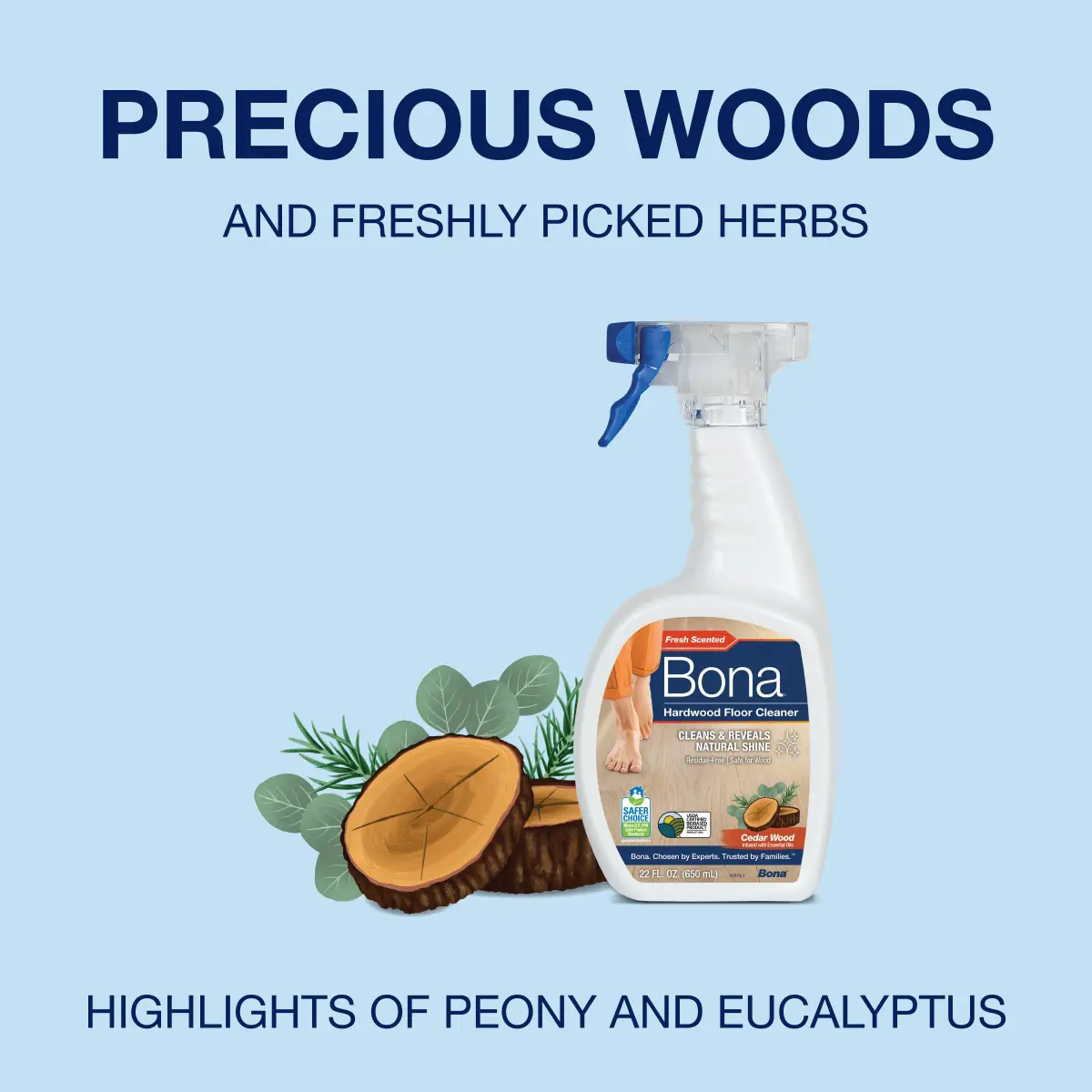 Bona Hardwood Floor Cleaner Spray, 32 fl oz (946 ml) | Residue-Free Formula for Spotless Shine - view 4