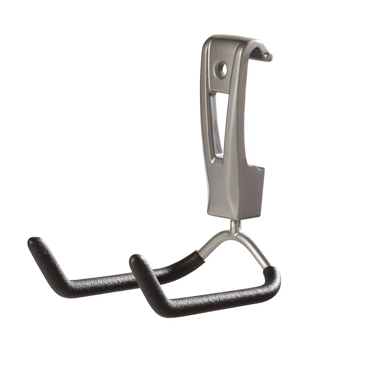 Rubbermaid Garage Storage Utility Hook 4 Pack | Supports Up to 25 lbs | Aluminum & Satin Nickel Finish - view 2