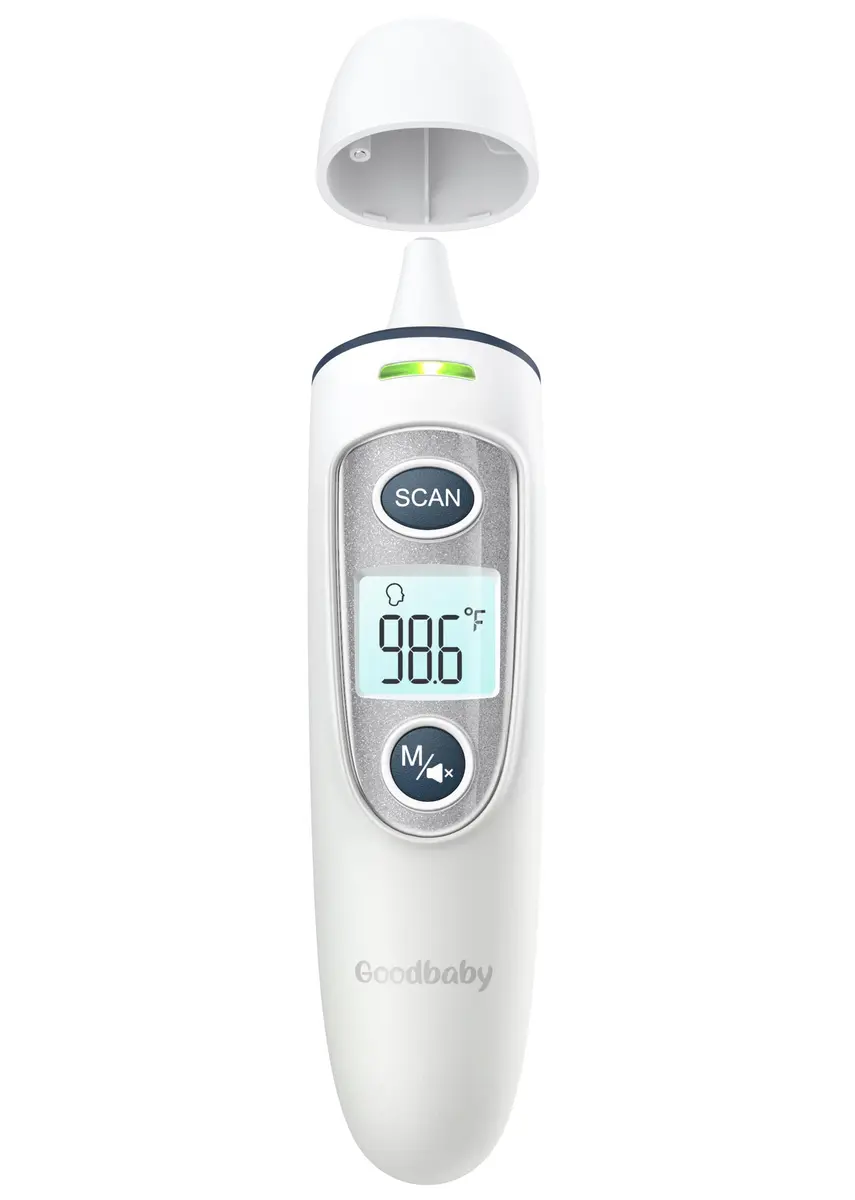 GoodBaby Ear and Forehead Thermometer for Adults & Kids | Accurate 1s Infrared Reading with Memory - view 8