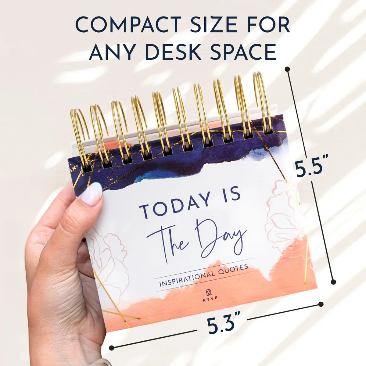 RYVE Motivational Calendar Quotes & Reflections | Inspirational Gift for Women, Perpetual Daily Affirmations (5 in x 4 in) - view 6