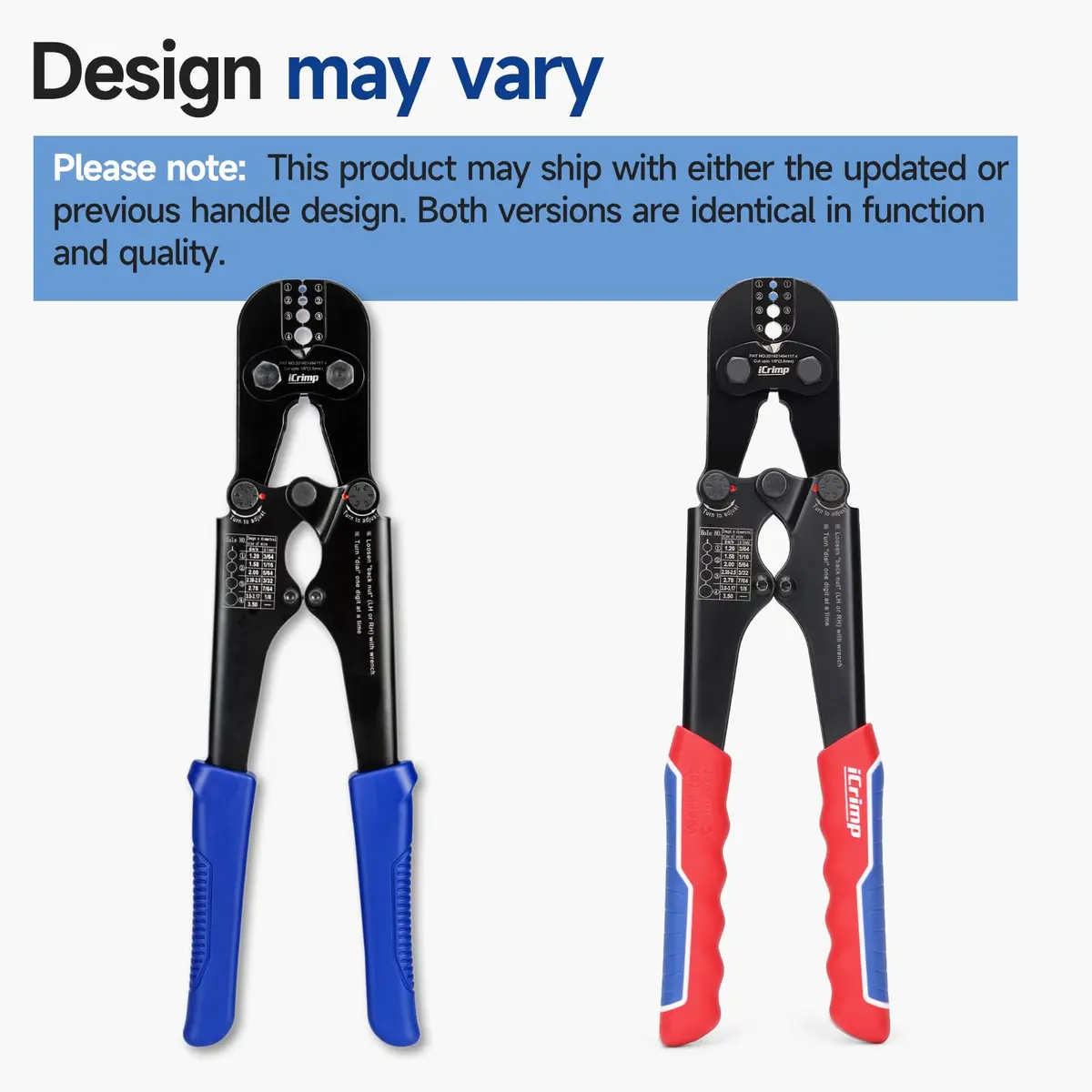 IWISS IWS-1608MC Wire Rope Crimper with Built-In Cutter, 3/64" to 1/8" (2.38mm to 3.18mm) | Heavy Duty Steel Cable Crimping Tool - view 2