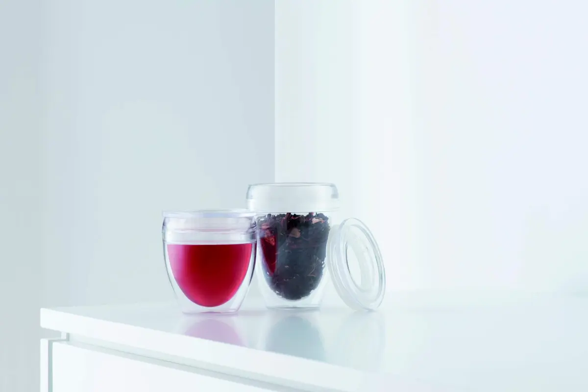 Bodum 10oz Pavina Reusable Double Wall Tumblers with Lid, BPA-Free Plastic, Hot & Cold Drinks, Set of 2 - view 8