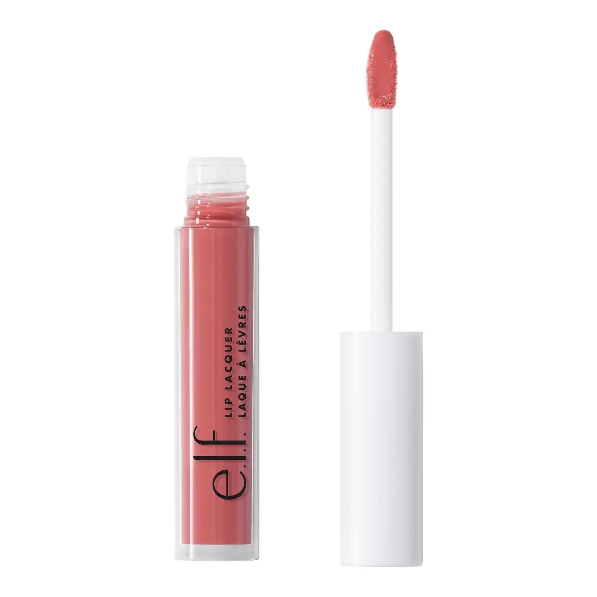 e.l.f. Lip Lacquer, Wild Rose | High-Shine, Non-Sticky, Vegan & Cruelty-Free Lip Gloss - main product image