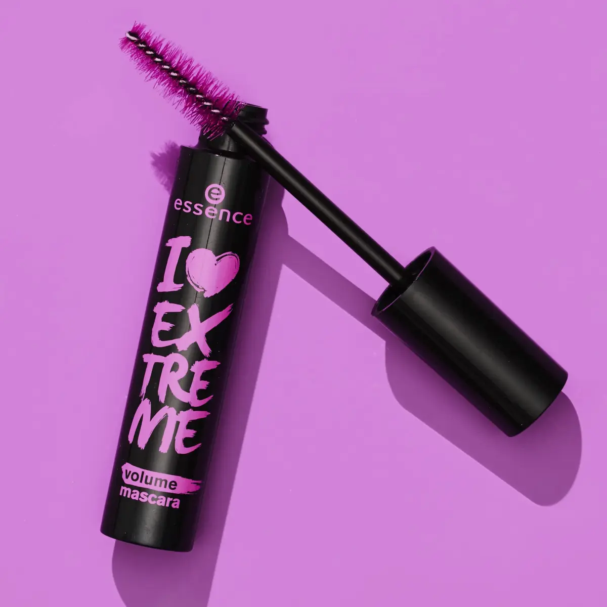 Essence Cosmetics I Love Extreme Volume Mascara Black 1.23 fl oz (36ml) | Flake-Free, Intense Black - view 6
