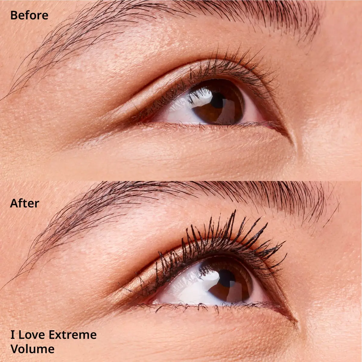 Essence Cosmetics I Love Extreme Volume Mascara Black 1.23 fl oz (36ml) | Flake-Free, Intense Black - view 3