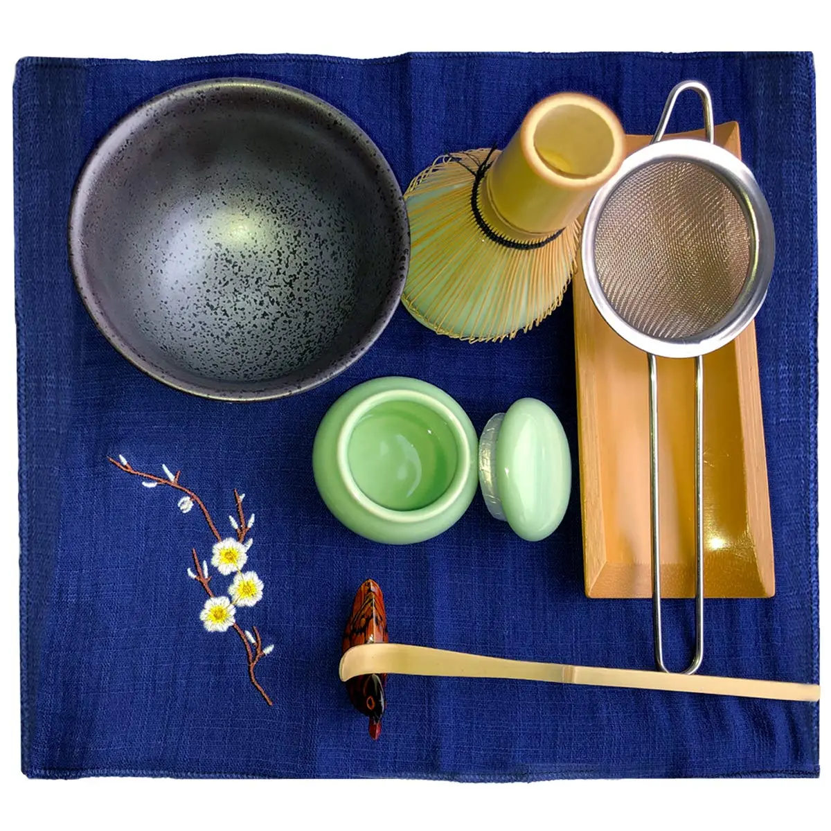 Artcome Traditional Japanese Matcha Tea Set (9Pcs) | 400ml Bowl & Bamboo Whisk Kit - view 8