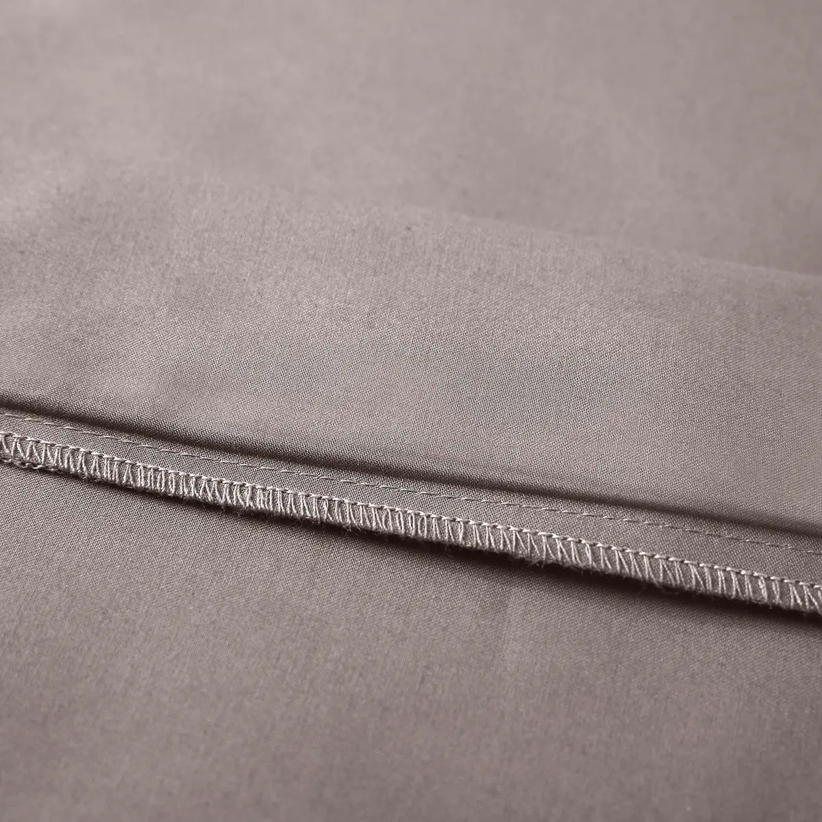 Leeden 100% Cotton Body Pillow Cover 21x54 (53cm x 137cm) | 800 Thread Count Envelope Closure Light Taupe - view 7