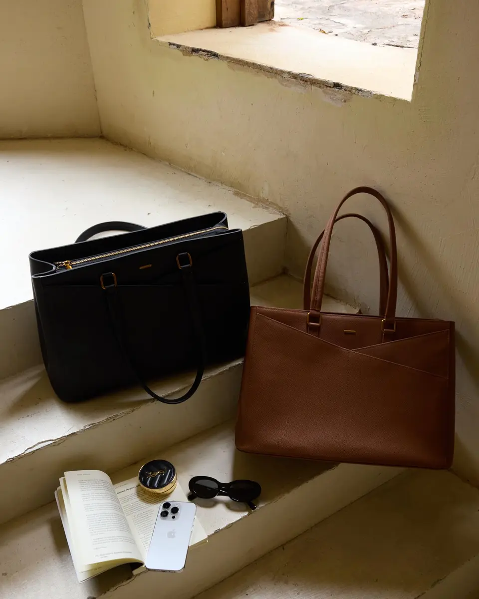 LOVEVOOK Laptop Tote Bag for Women 41.9 cm (16.5 Inch) | Professional Work & Office Bag - view 9