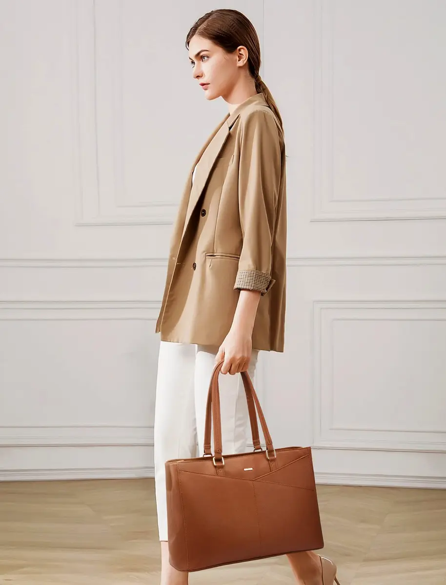 LOVEVOOK Laptop Tote Bag for Women 41.9 cm (16.5 Inch) | Professional Work & Office Bag - view 2