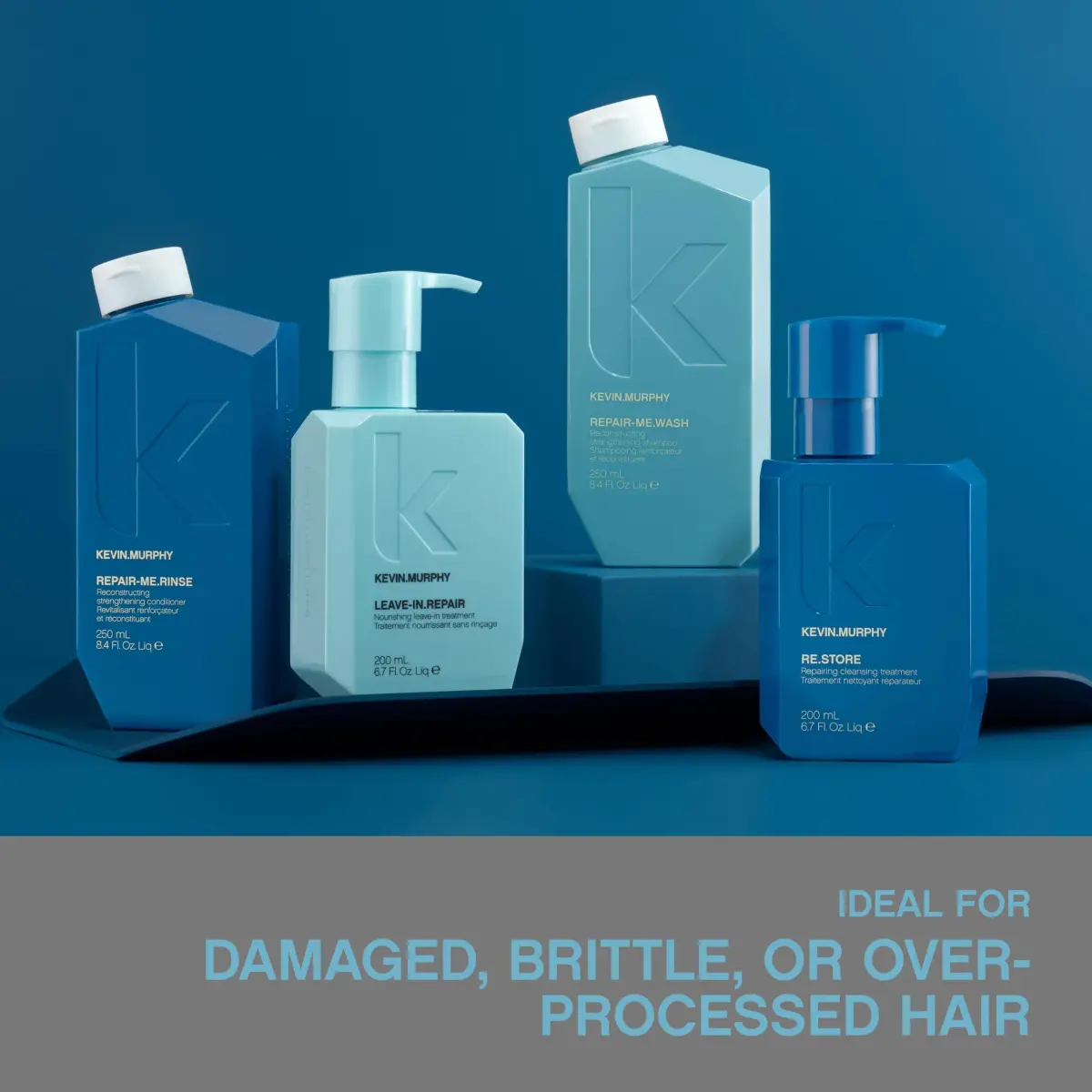 KEVIN.MURPHY REPAIR-ME.WASH Moisturising Hair Repair Shampoo 250ml (8.45 Fl Oz) | Hydrating Frizz Control Shampoo for Damaged Hair - view 5