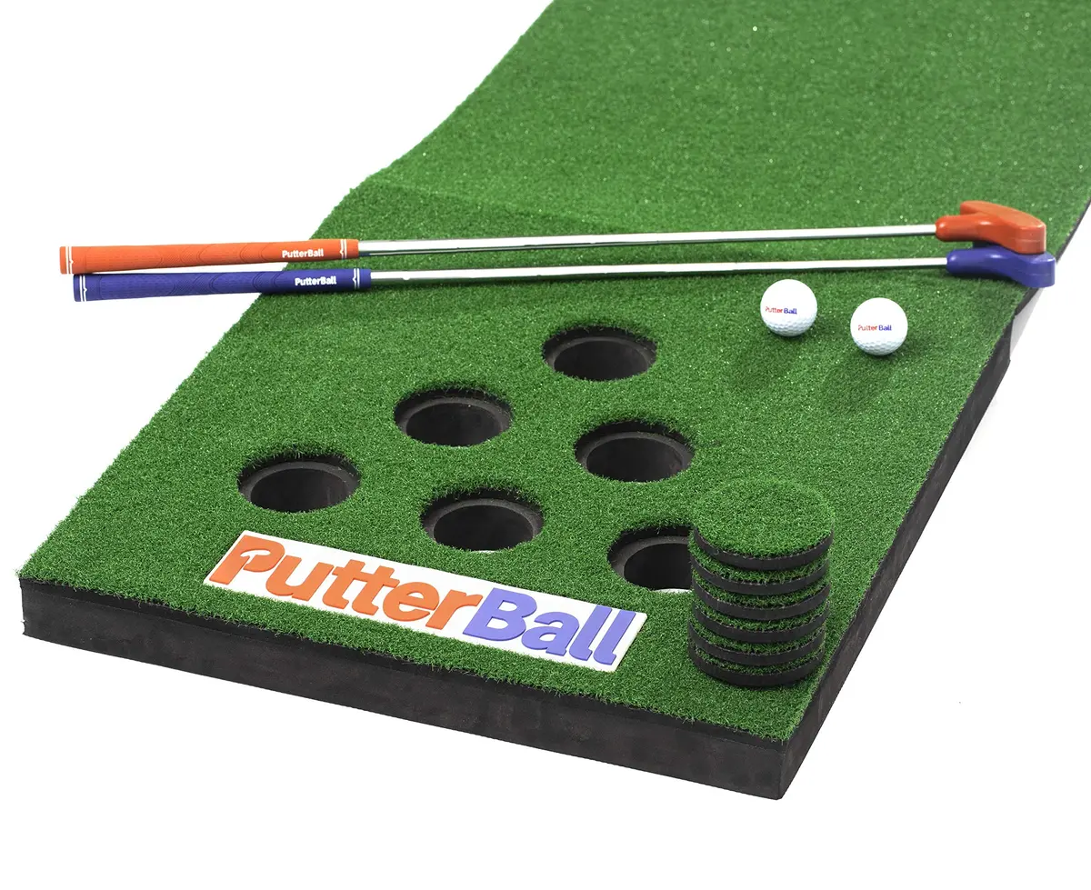 PutterBall Backyard Golf Game | Portable 12ft Green, Family & Tailgating Fun - main product image